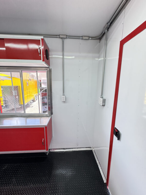 Red 8'x16' Food Trailer - Image 19