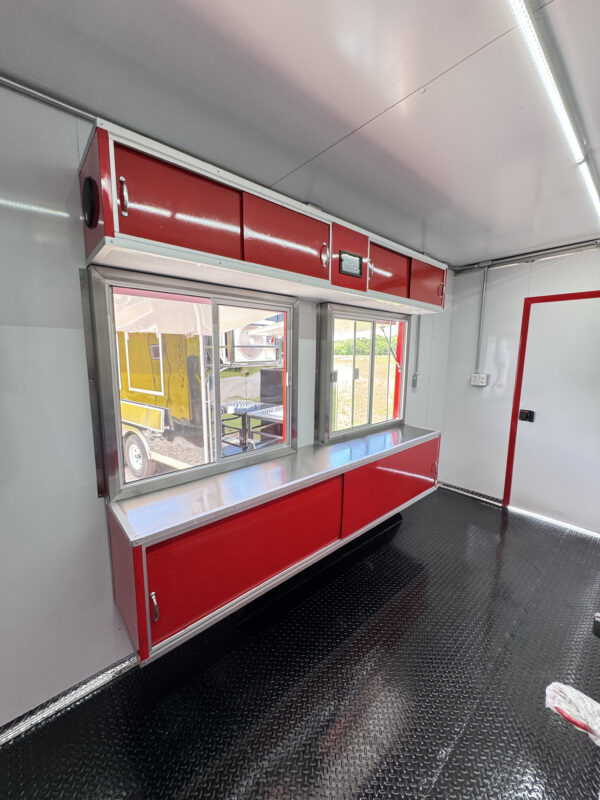 Red 8'x16' Food Trailer - Image 24