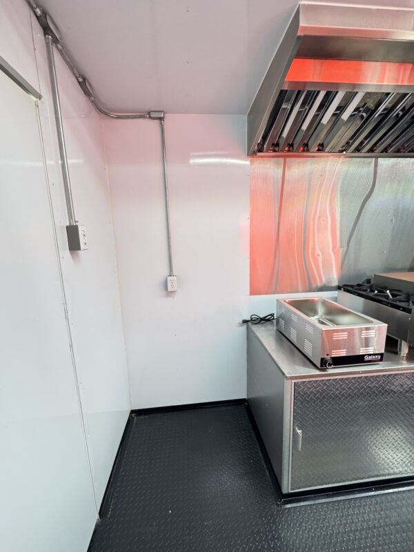 Yellow Food Trailer 8x16 Basic Kitchen - Image 14