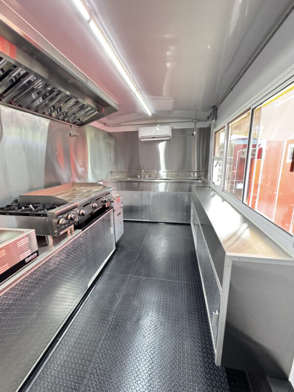 Yellow Food Trailer 8x16 Basic Kitchen - Image 15