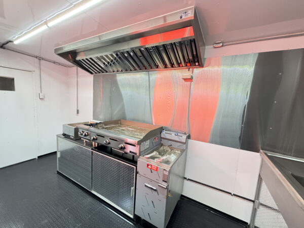 Yellow Food Trailer 8x16 Basic Kitchen - Image 19