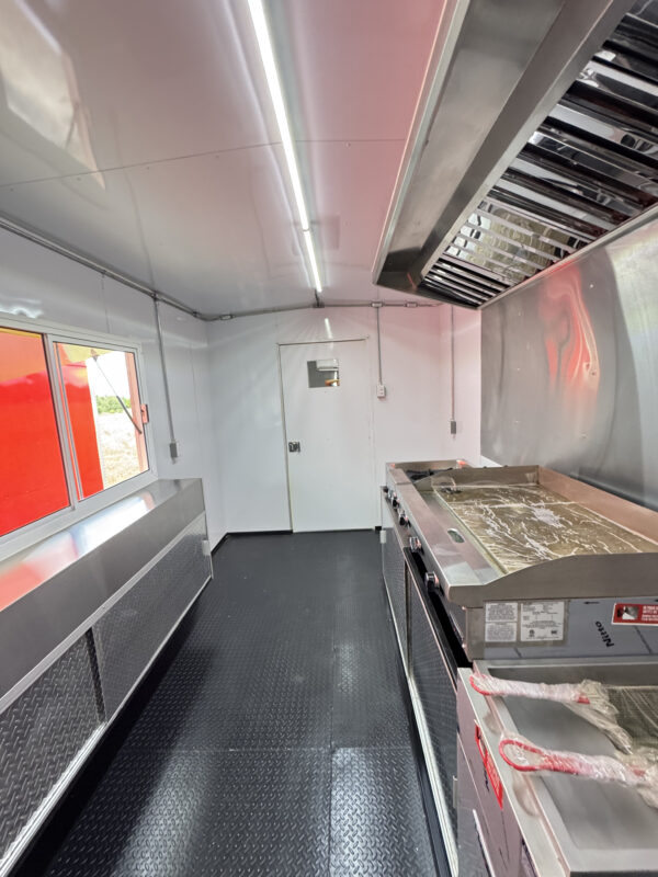 Yellow Food Trailer 8x16 Basic Kitchen - Image 20
