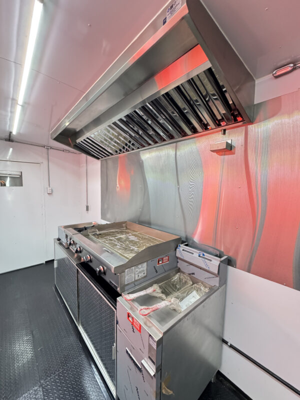 Yellow Food Trailer 8x16 Basic Kitchen - Image 11