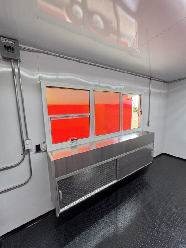 Yellow Food Trailer 8x16 Basic Kitchen - Image 21