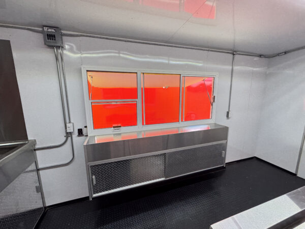 Yellow Food Trailer 8x16 Basic Kitchen - Image 24
