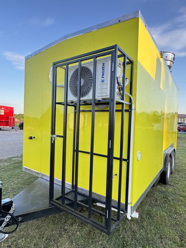 Yellow Food Trailer 8x16 Basic Kitchen - Image 3