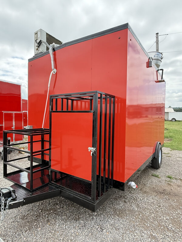 Red Food Trailer 8x13' - Image 8
