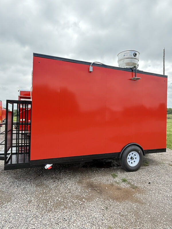 Red Food Trailer 8x13' - Image 6