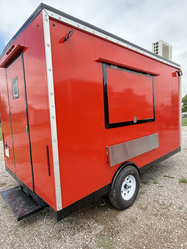 Red Food Trailer 8x13' - Image 3