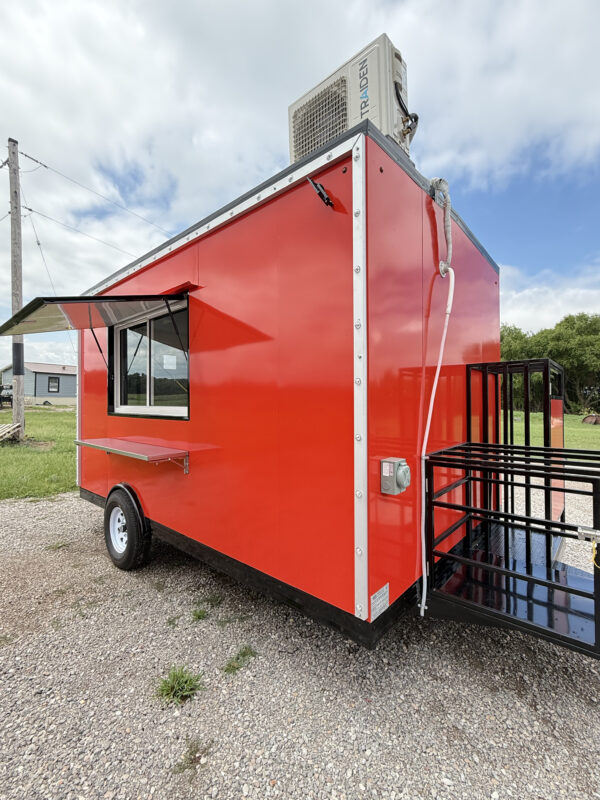Red Food Trailer 8x13' - Image 7
