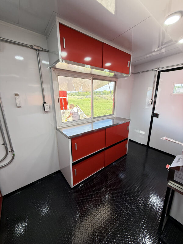 Red Food Trailer 8x13' - Image 10