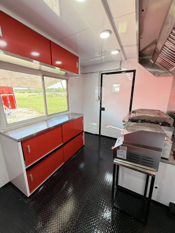 Red Food Trailer 8x13' - Image 11