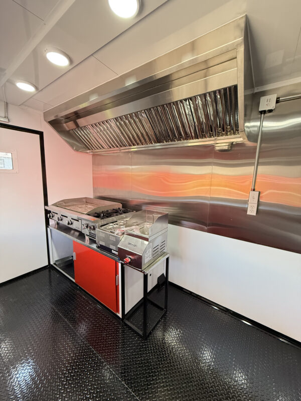 Red Food Trailer 8x13' - Image 12