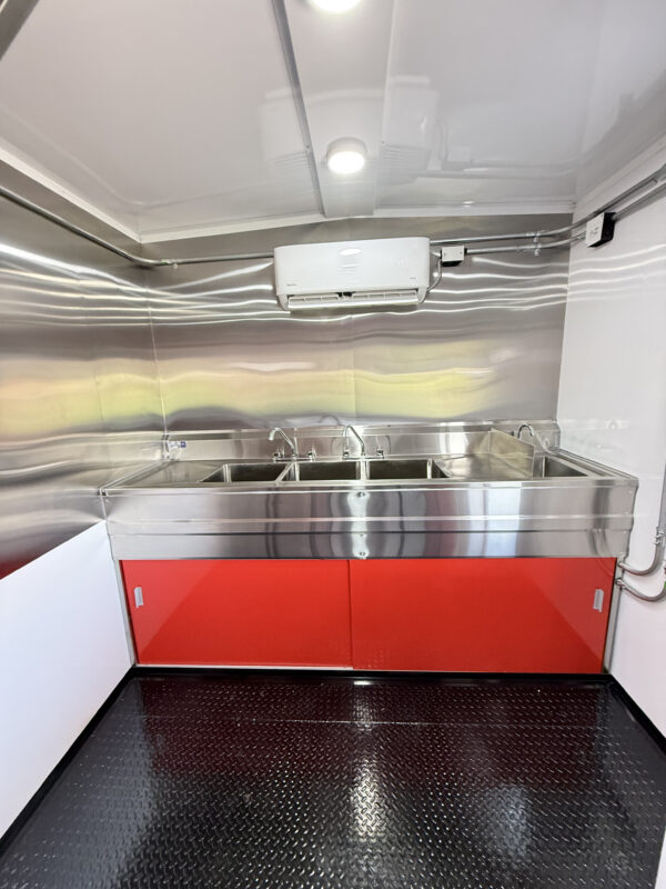 Red Food Trailer 8x13' - Image 14