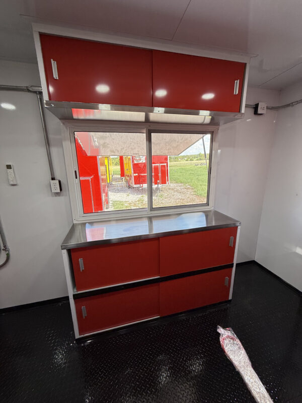 Red Food Trailer 8x13' - Image 16