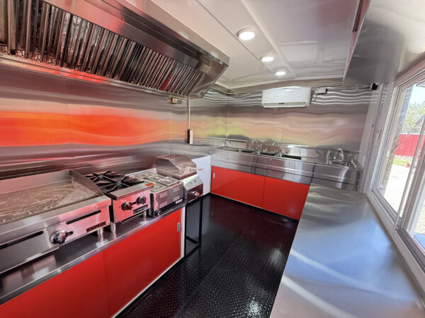 Red Food Trailer 8x13' - Image 19