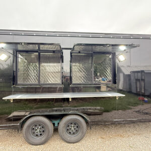Black Food Trailer 8x16'