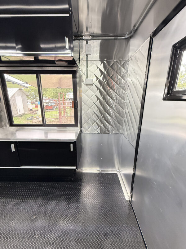Black Food Trailer 8x16' - Image 26