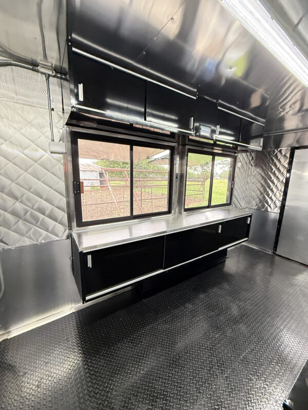 Black Food Trailer 8x16' - Image 8