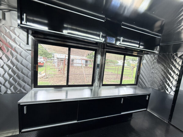 Black Food Trailer 8x16' - Image 10