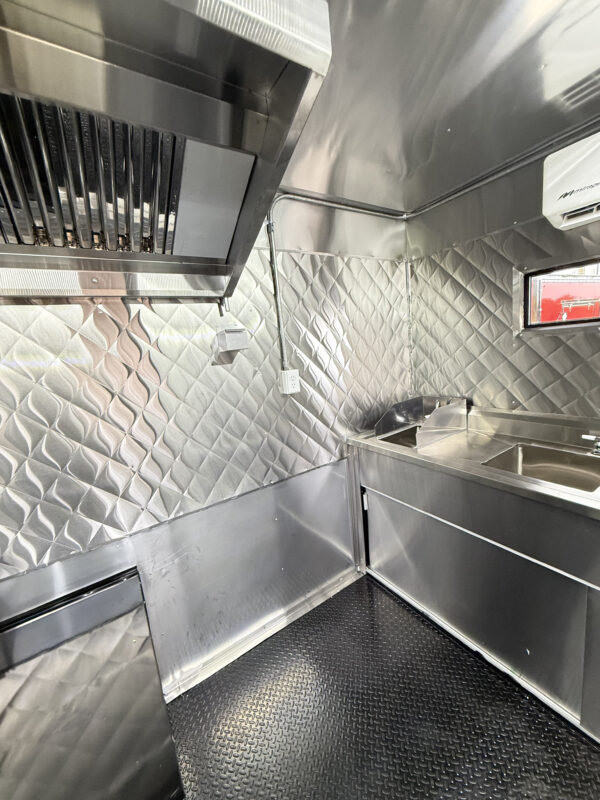 Black Food Trailer 8x16' - Image 13