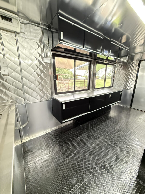 Black Food Trailer 8x16' - Image 14