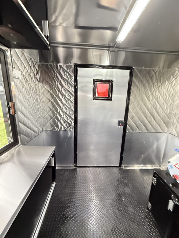 Black Food Trailer 8x16' - Image 15