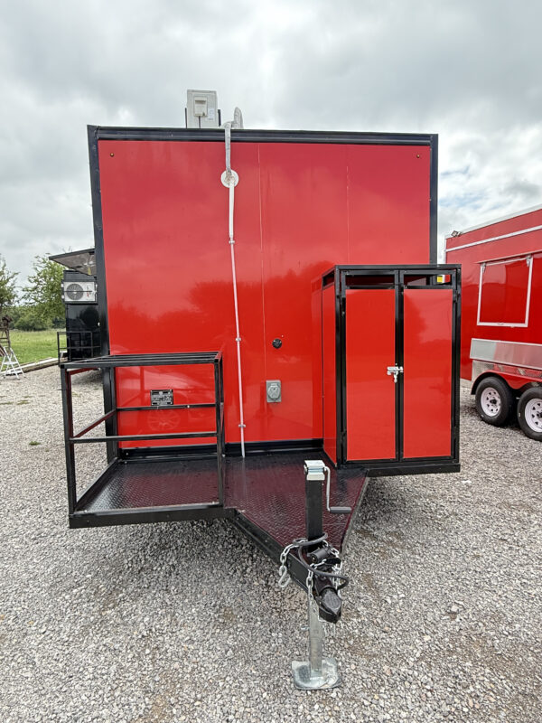 Red 8x16' Food Trailer - Image 10