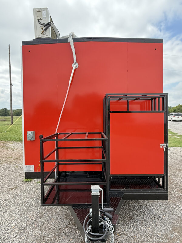 Red 8x16' Food Trailer - Image 5