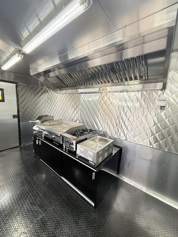 Red 8x16' Food Trailer - Image 23