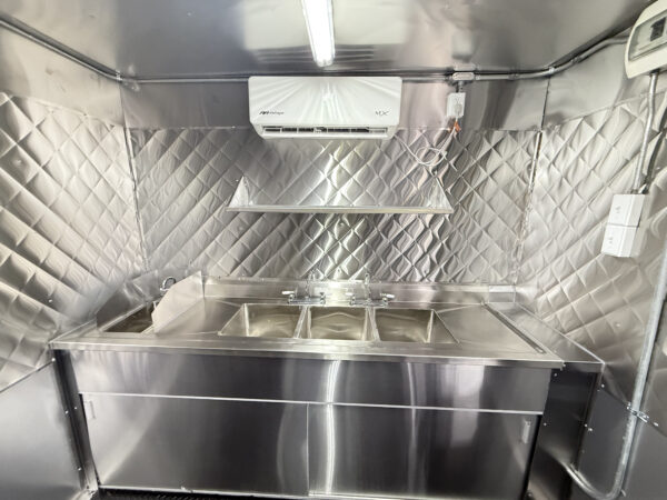 Red 8x16' Food Trailer - Image 24