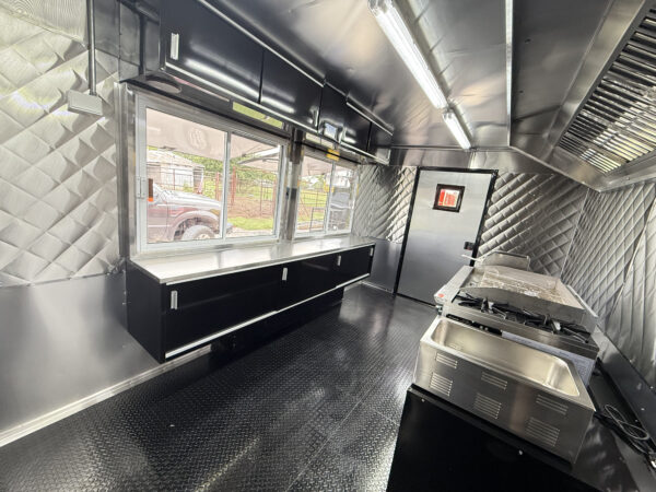 Red 8x16' Food Trailer - Image 25