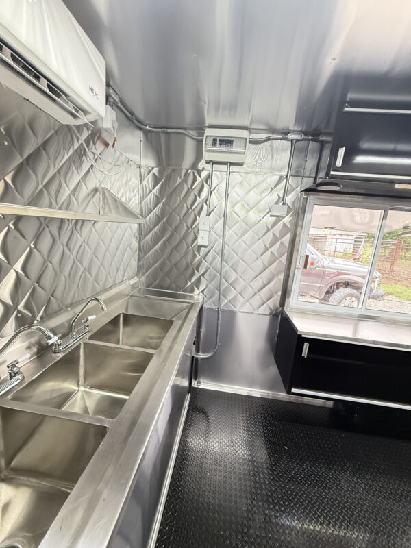Red 8x16' Food Trailer - Image 26