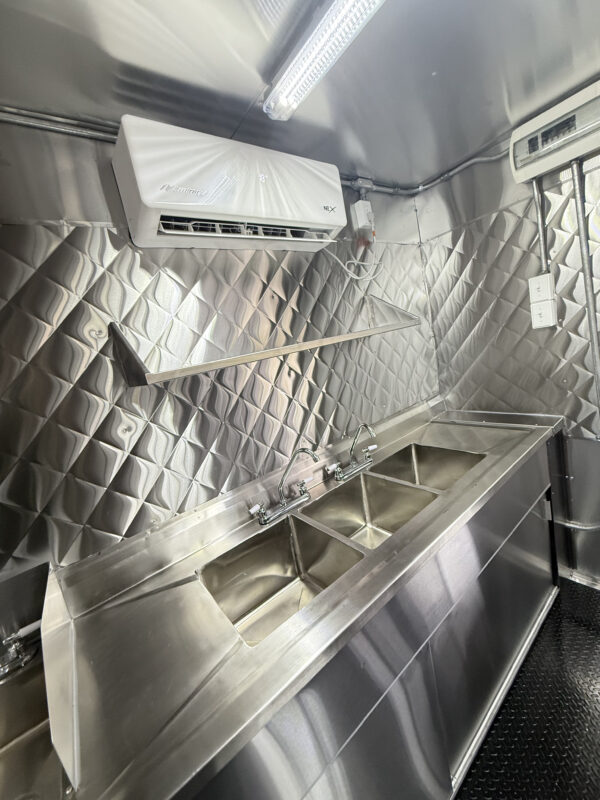 Red 8x16' Food Trailer - Image 27