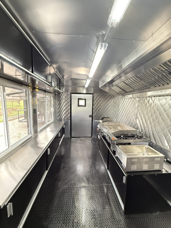Red 8x16' Food Trailer - Image 28