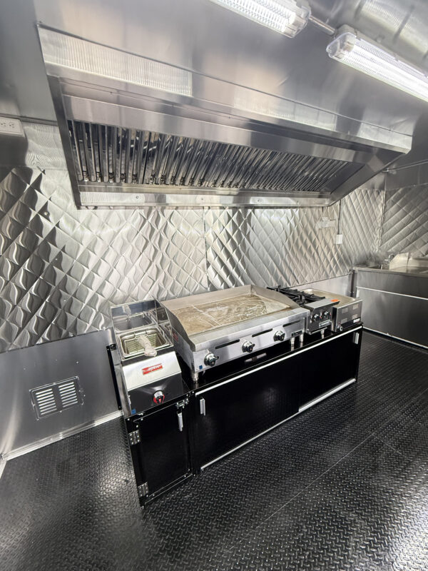 Red 8x16' Food Trailer - Image 16