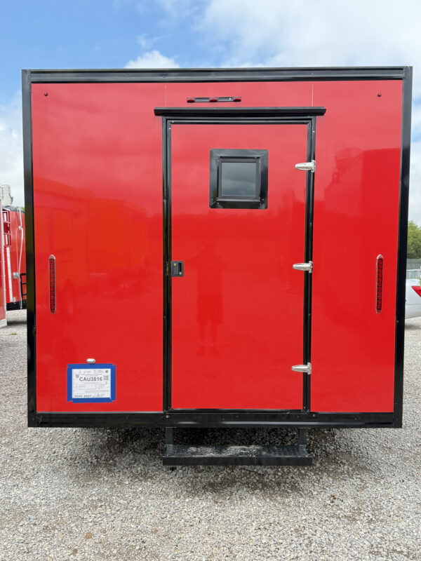 Red 8x16' Food Trailer - Image 11