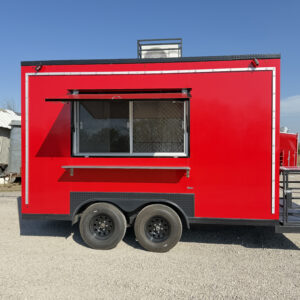 Red Food Trailer 8’x13’