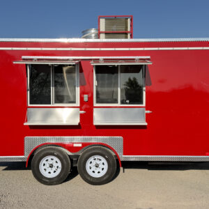 Red Food Trailer 8’x16’