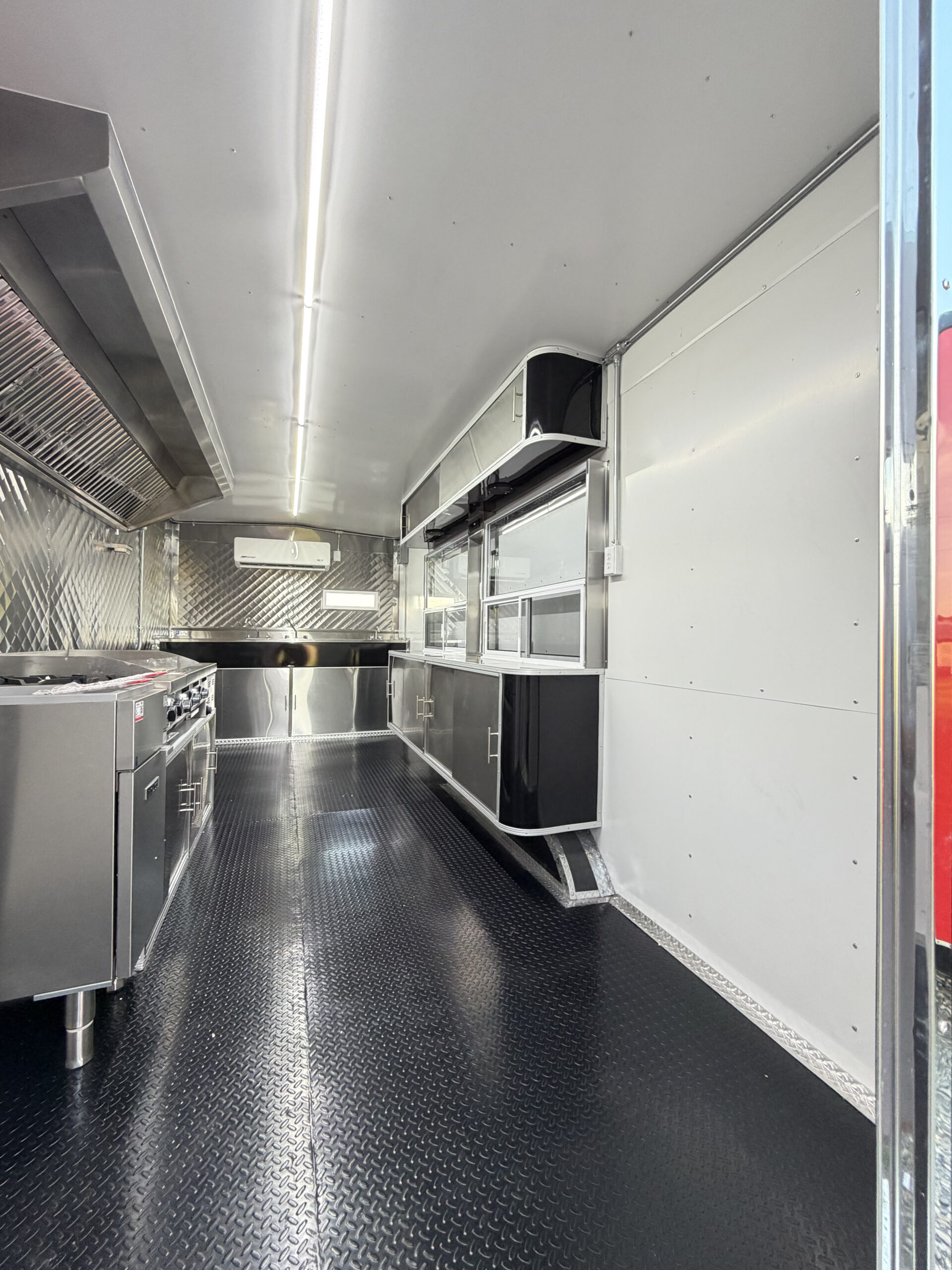 Black 8x20’ Food Trailer | Premium Mobile Kitchen - Image 18