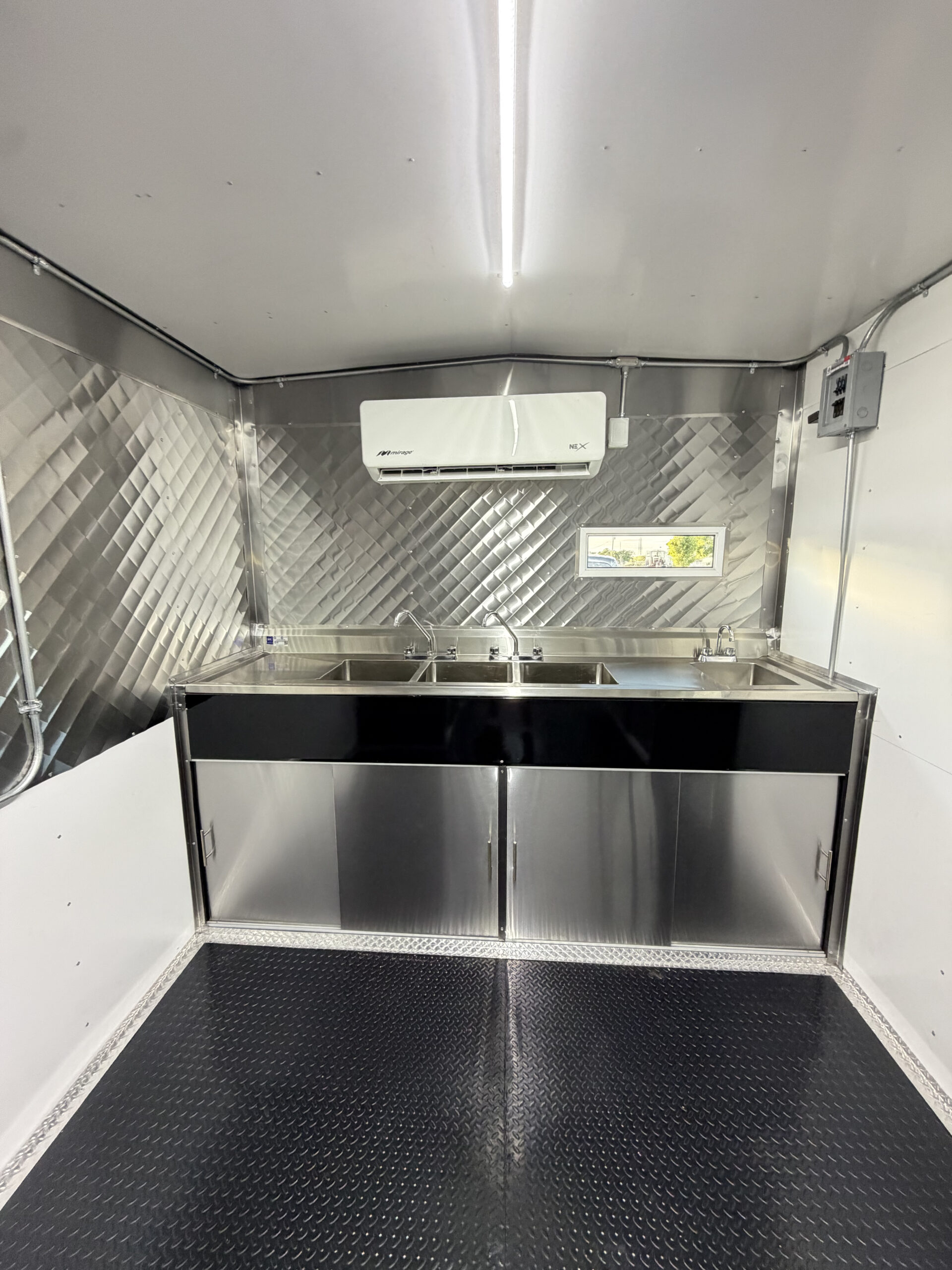 Black 8x20’ Food Trailer | Premium Mobile Kitchen - Image 22
