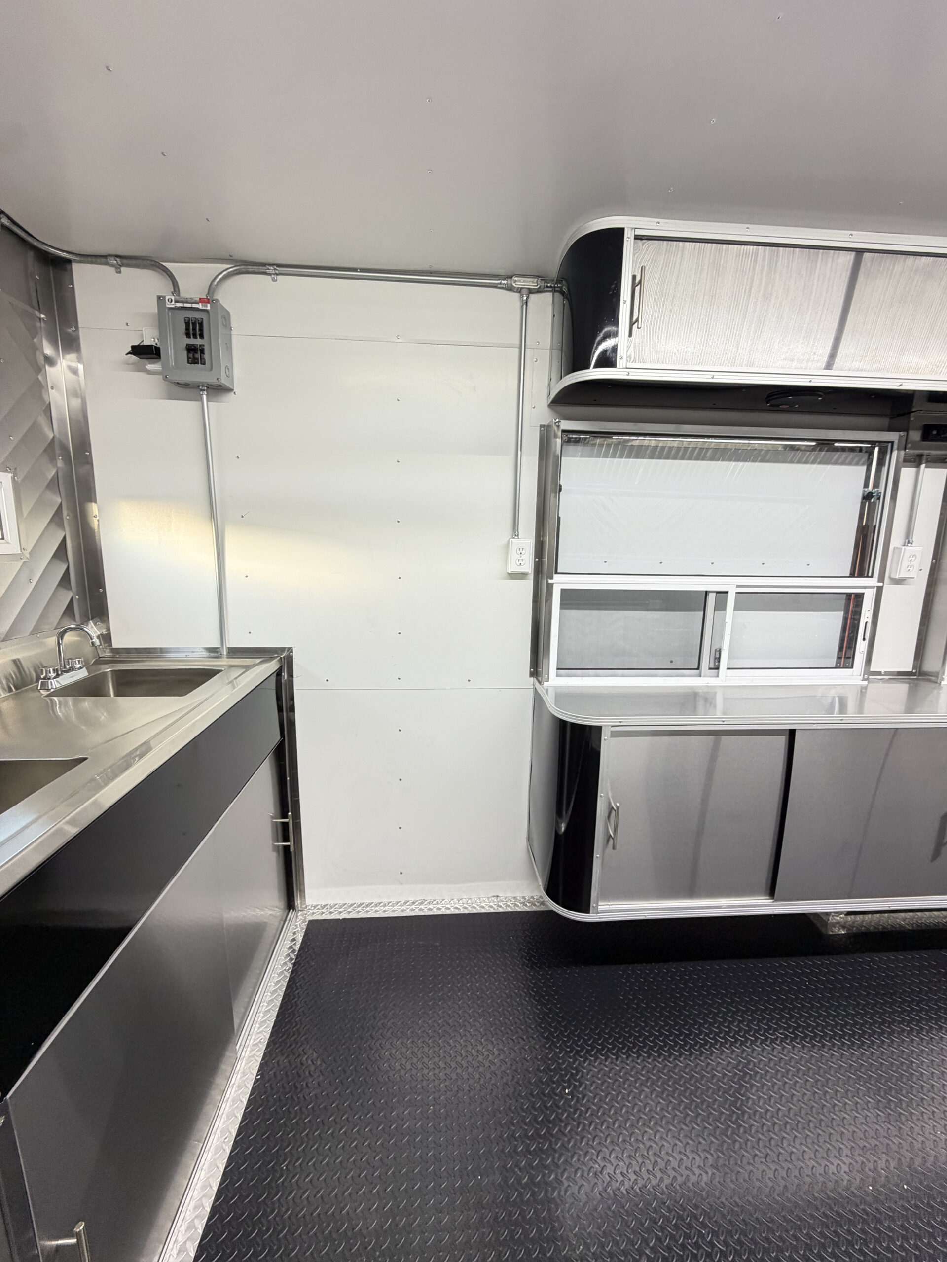 Black 8x20’ Food Trailer | Premium Mobile Kitchen - Image 23