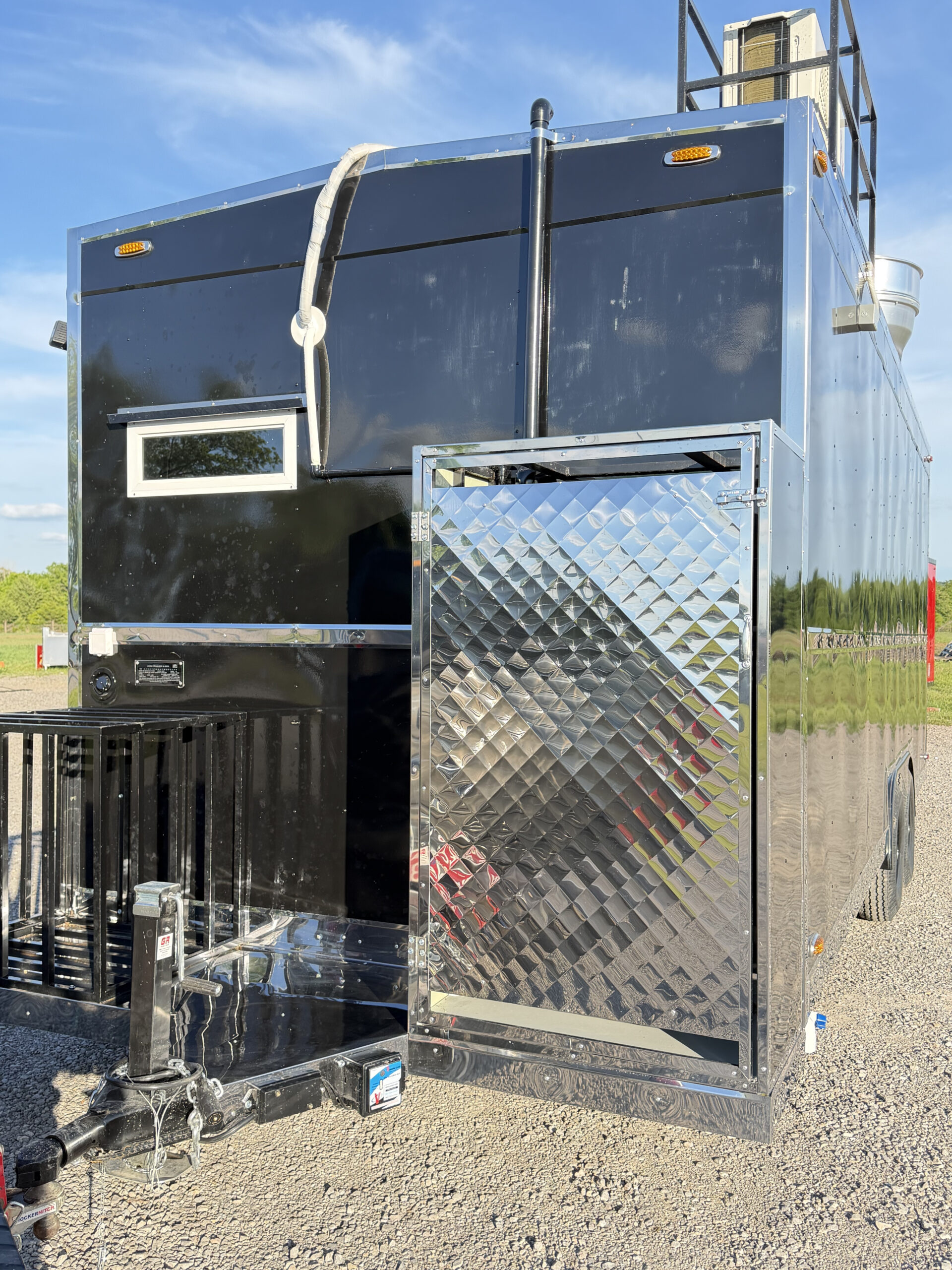 Black 8x20’ Food Trailer | Premium Mobile Kitchen - Image 16