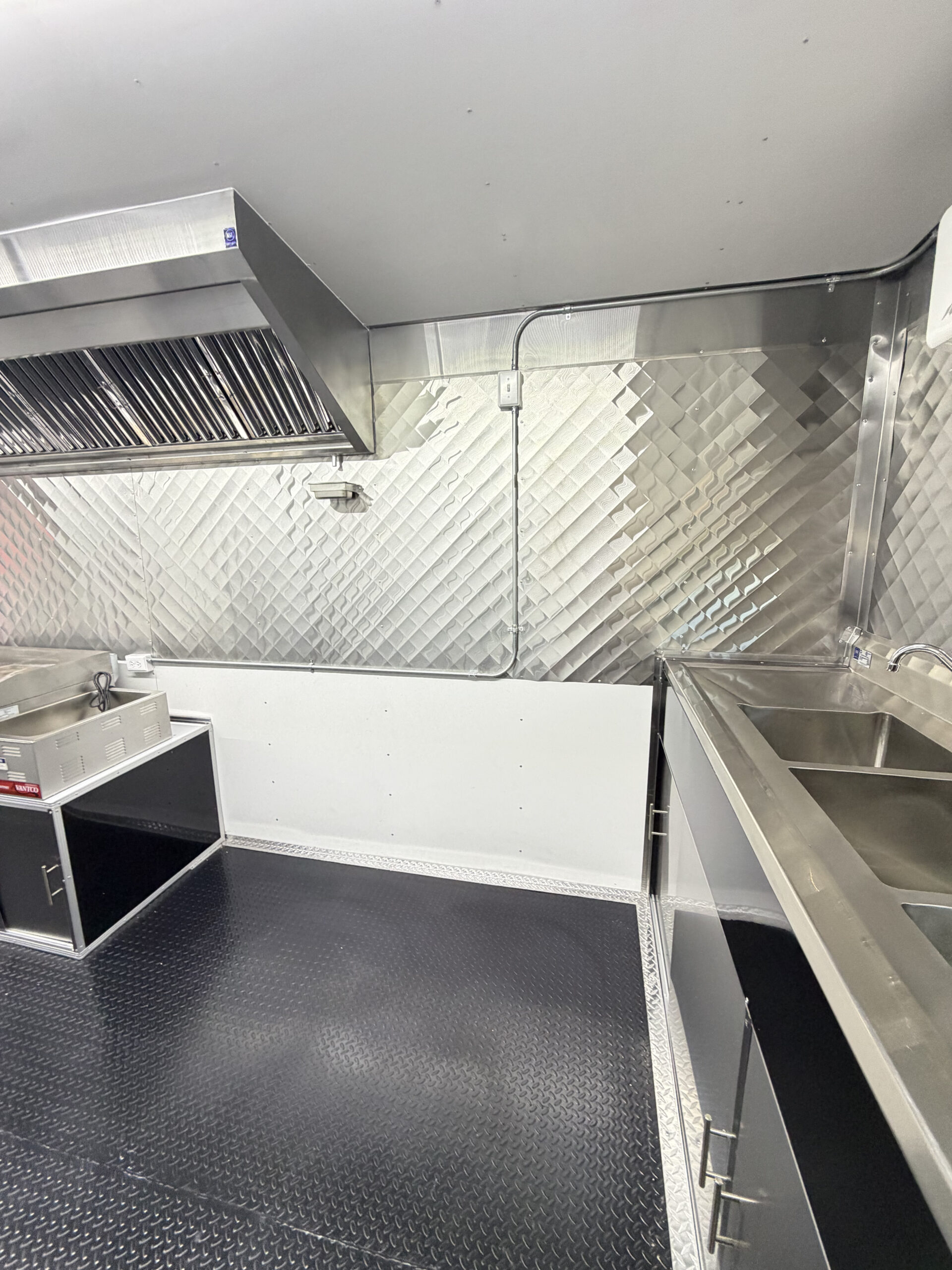 Black 8x20’ Food Trailer | Premium Mobile Kitchen - Image 28