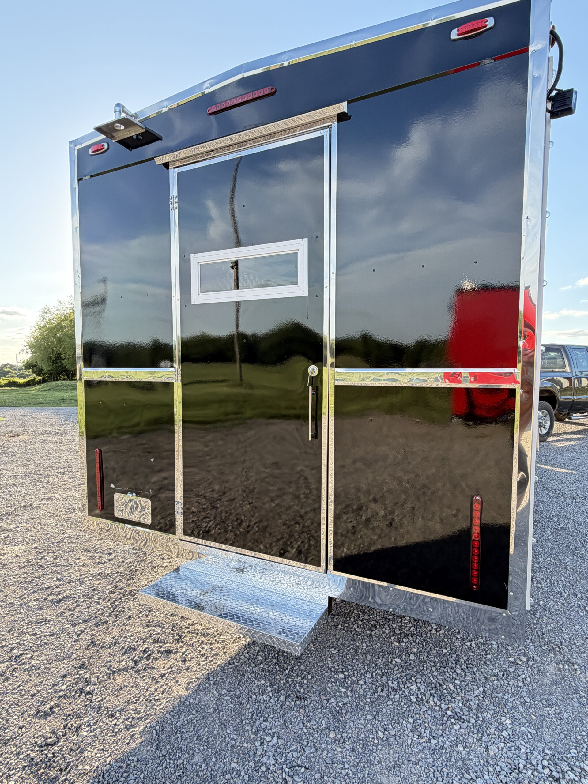 Black 8x20’ Food Trailer | Premium Mobile Kitchen - Image 9