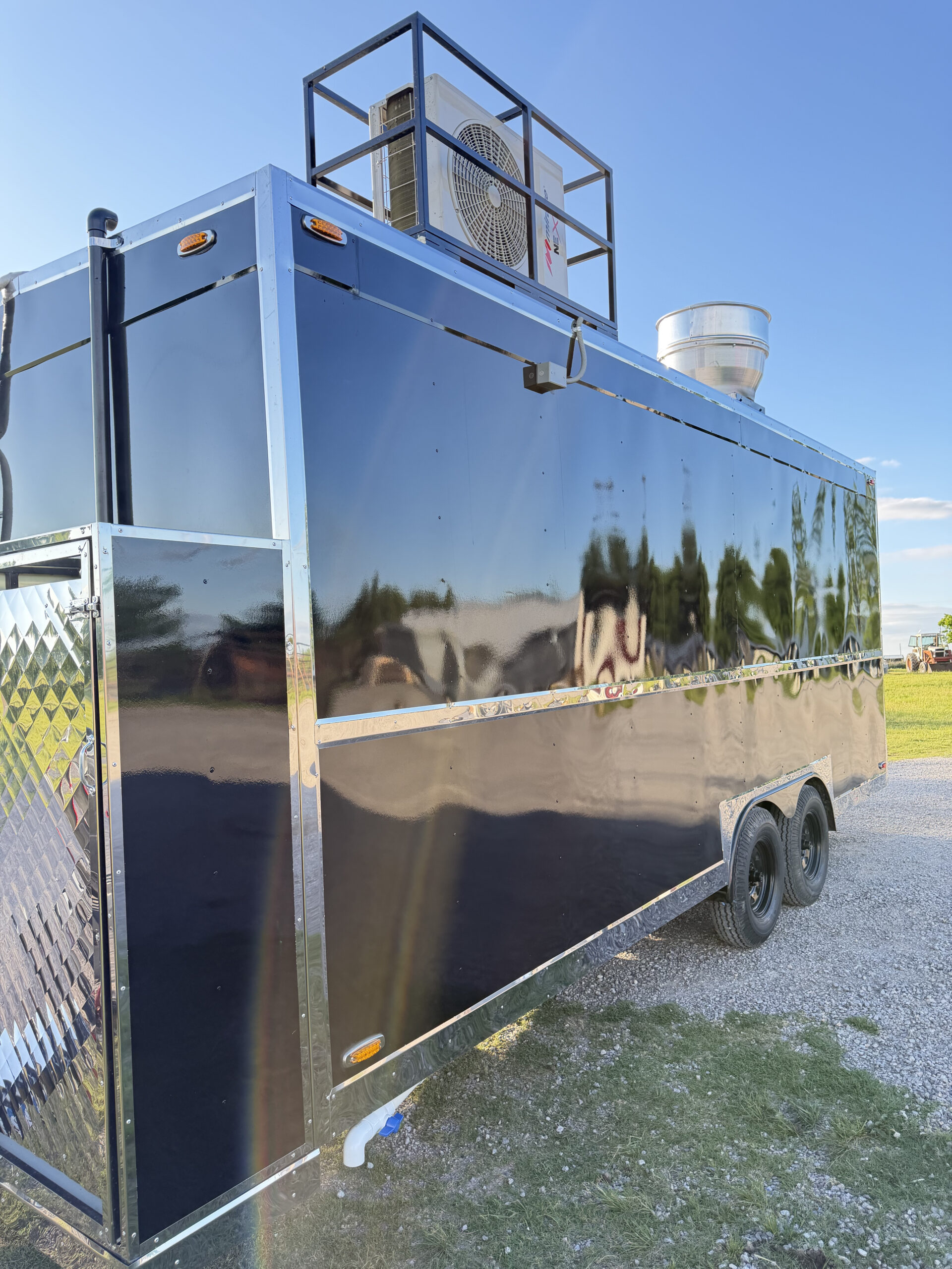 Black 8x20’ Food Trailer | Premium Mobile Kitchen - Image 12