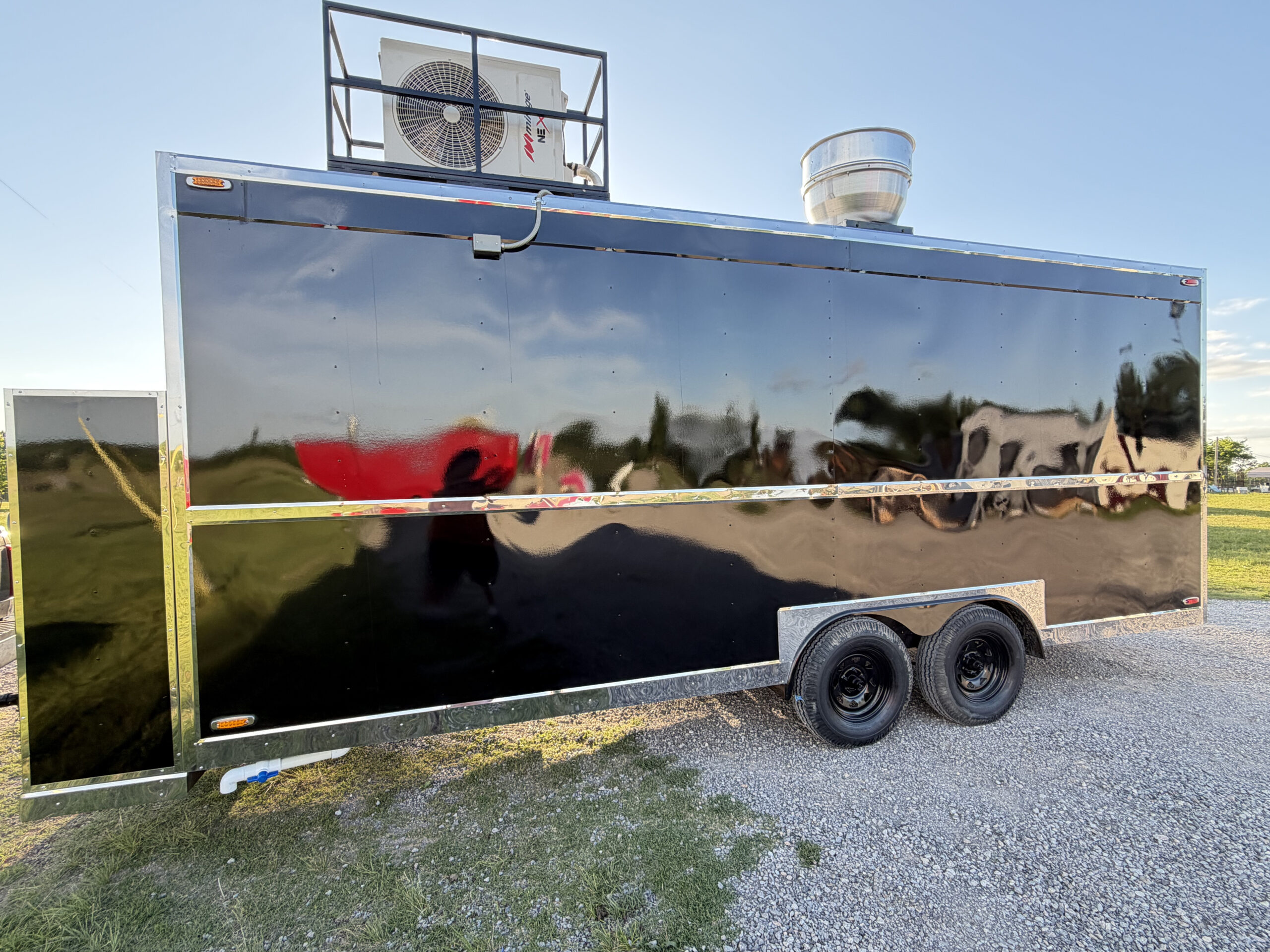 Black 8x20’ Food Trailer | Premium Mobile Kitchen - Image 13