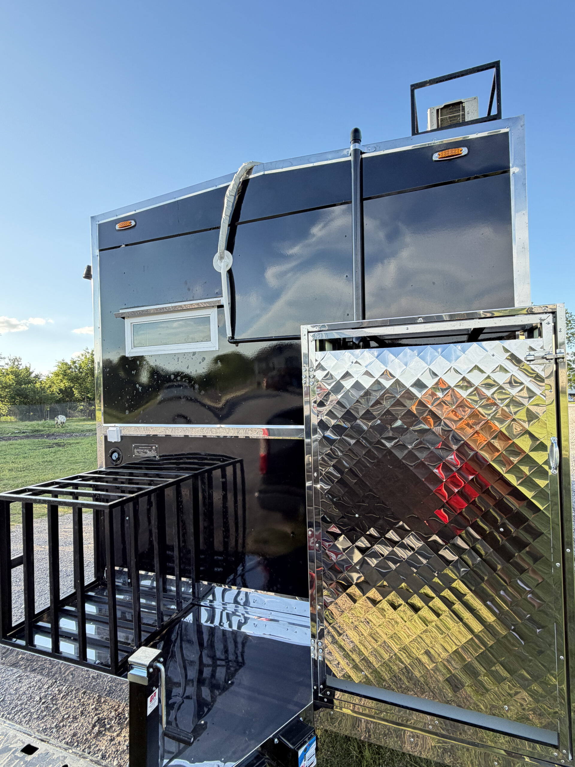 Black 8x20’ Food Trailer | Premium Mobile Kitchen - Image 14