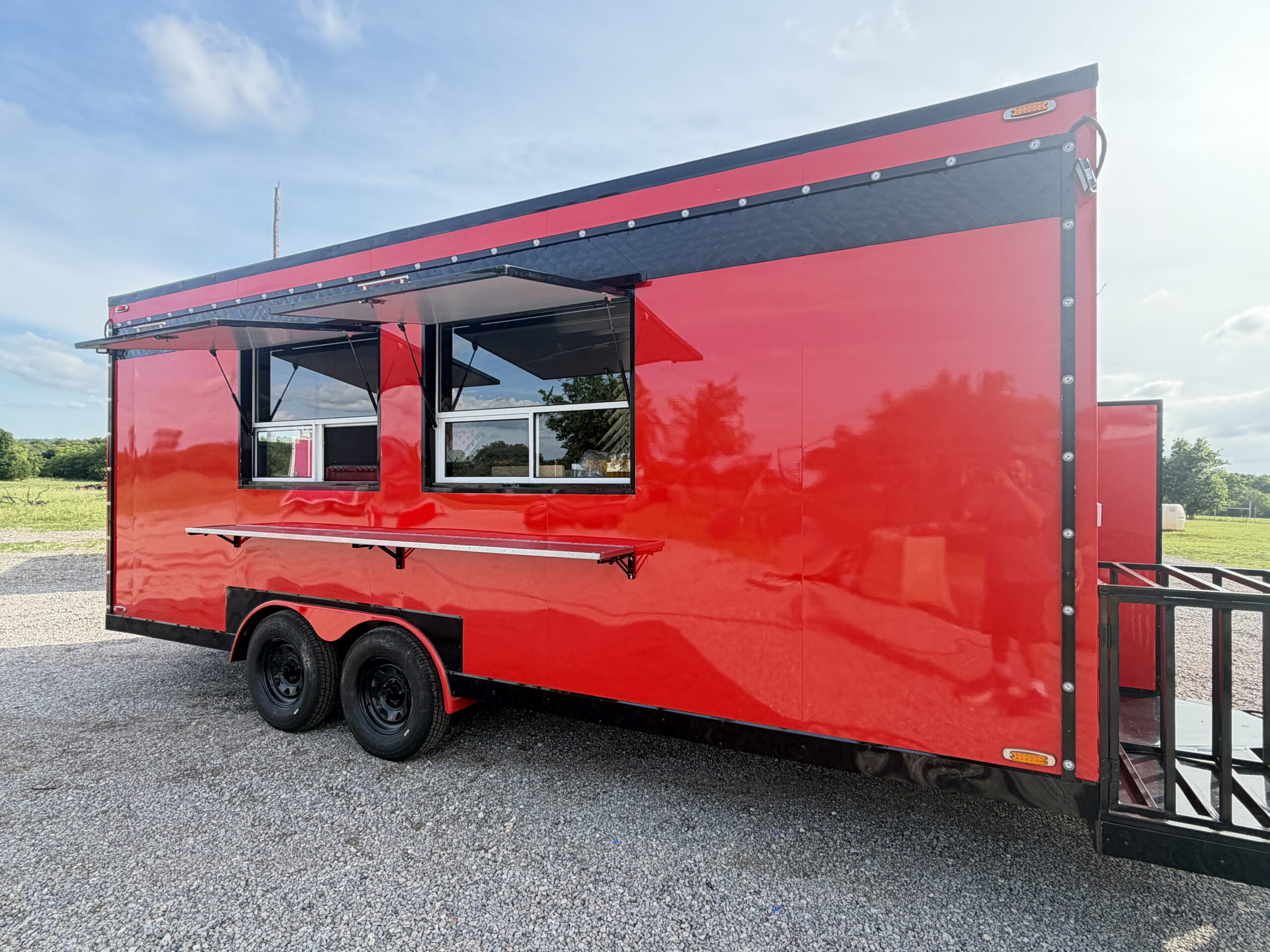 2026 Red 8x20’ Food Trailer - Image 5