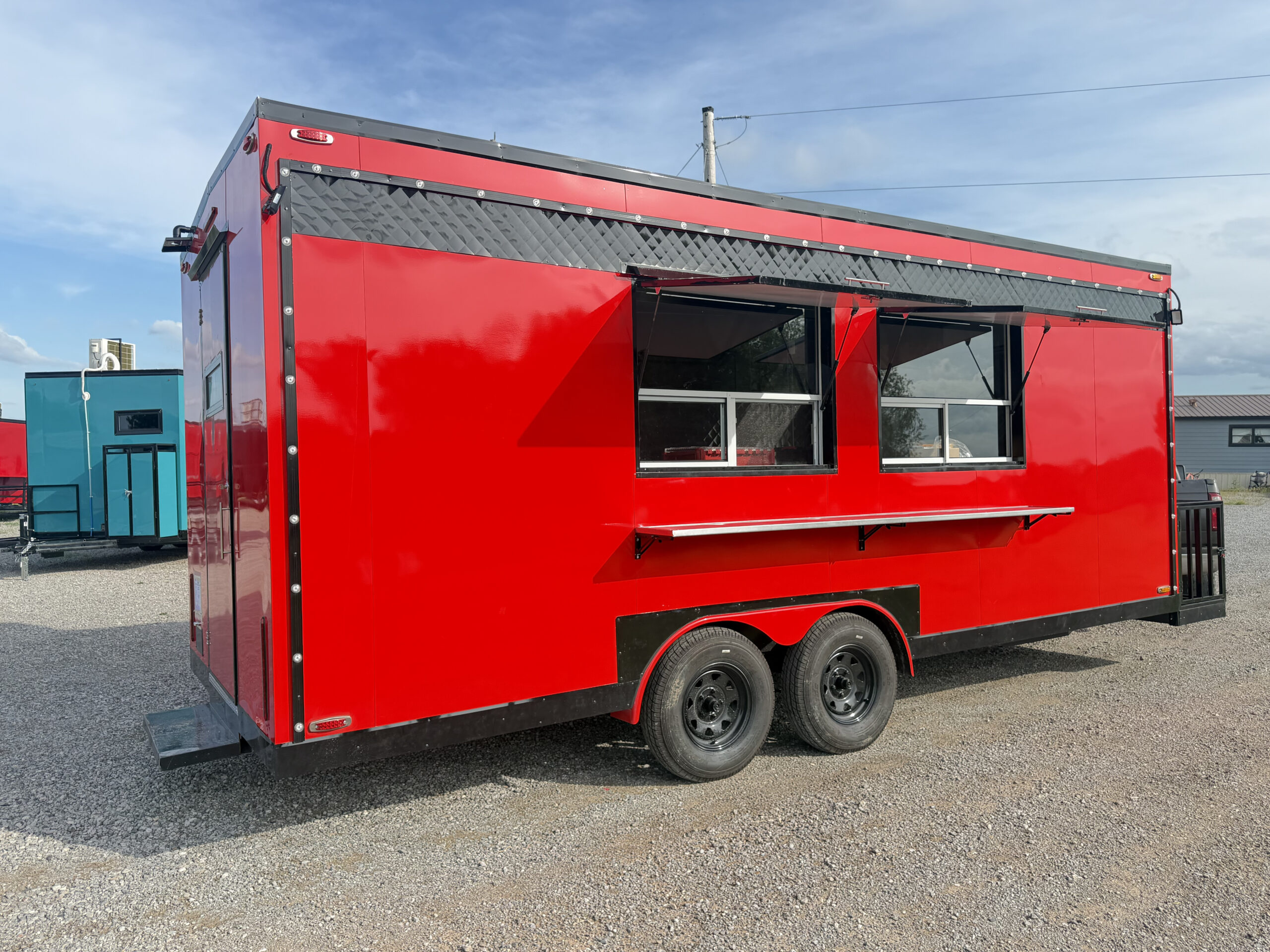 2026 Red 8x20’ Food Trailer - Image 2